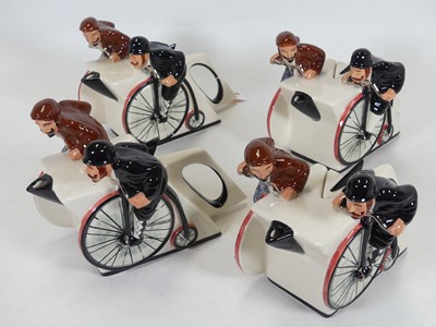 Lot 89 - Four Gary Seymour limited edition teapots...