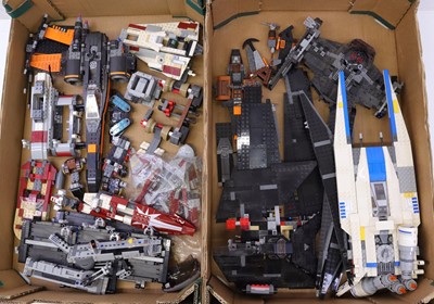 Lot 1639 - 2 trays of mixed Star Wars loose Lego