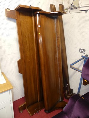Lot 1133 - A contemporary cherry wood super-kingsize...