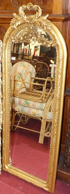 Lot 1125 - A contemporary floral gilt decorated arched...