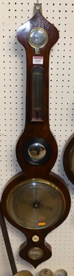 Lot 1147 - An early Victorian rosewood oinion-topped four-...