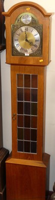 Lot 1153 - A contemporary Tempus Fugit grandmother clock,...