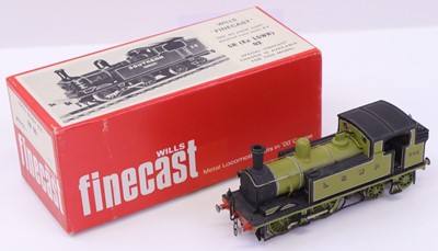 Lot 719 - Wills Finecast 00 gauge kit built LSWR 02 in...