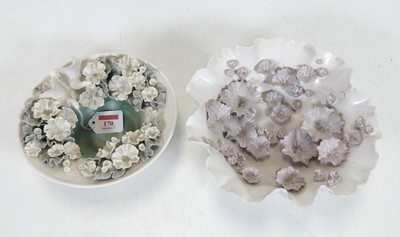 Lot 170 - A Chessell Pottery bowl, typically floral...