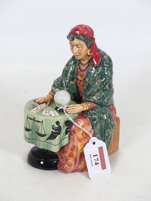 Lot 174 - A Royal Doulton figure 'Fortune Teller',...