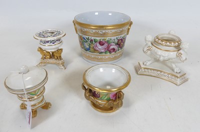 Lot 177 - A collection of ceramics, to include a 19th...
