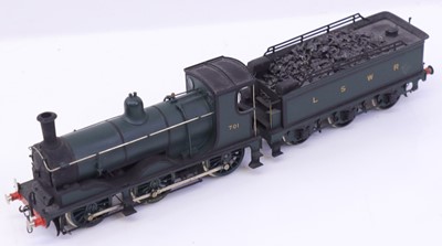 Lot 735 - Kit built 00 gauge LSWR 395 class loco, in...
