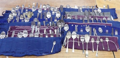 Lot 196 - An extensive collection of silver plated...