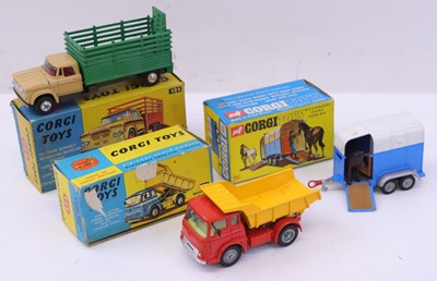 Lot 1286 - Corgi Toys boxed diecast group, 3 examples to...