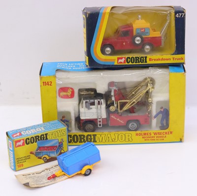 Lot 1287 - Corgi Toys boxed commercial vehicle group, 3...