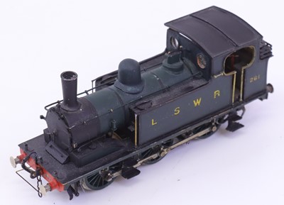 Lot 733 - Kit built 00 gauge LSWR G6 in LSWR 1882-1922...
