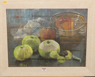 Lot 1005 - Sykes (British contemporary) - still life with...