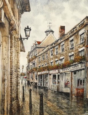 Lot 1008 - Reg Siger - The Traverse, Bury St Edmunds, ink...