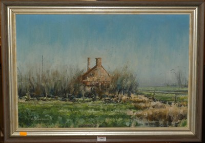 Lot 1042 - Raymond Leech (b,1949) - Remote house in a...