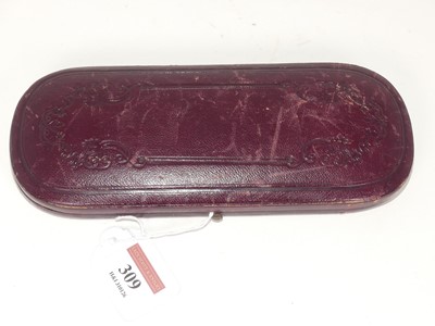 Lot 309 - A Victorian silver three piece christening set...