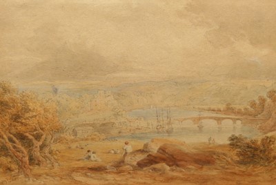 Lot 1026 - Copley Fielding (1787-1855) - Landscape scene...