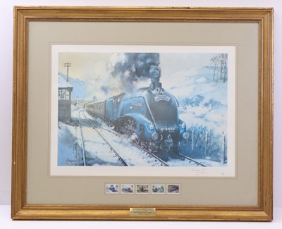 Lot 42 - Terence Cuneo signed framed and glazed print...