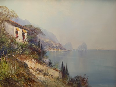 Lot 1066 - Late 20th century continental palette knife...