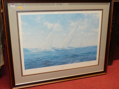 Lot 1074 - J Stephen Dews - pair, maritime scenes,...