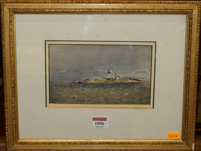 Lot 1096 - Frank A Mason - Spurn Point, watercolour,...