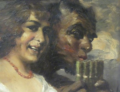 Lot 1100 - Miklos Mihalovits (Hungarian, 1888-1960) -...