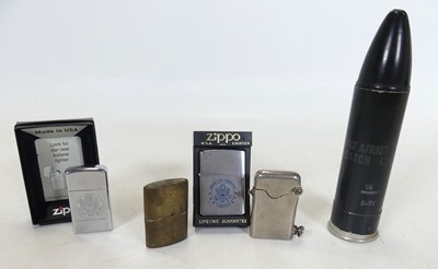 Lot 455 - A riot control rubber bullet, height 17.5cm,...