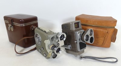 Lot 454 - A Bell & Howell electric eye cine camera, in...
