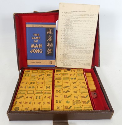 Lot 469 - A mid 20th century composite Mah Jong set, not...