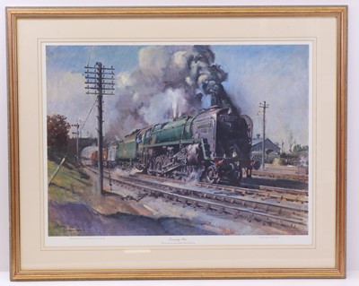 Lot 37 - Terence Cuneo framed and glazed print titled...