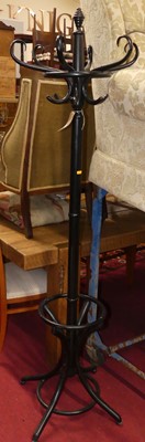 Lot 1242 - *A contemporary ebonised bentwood combination...