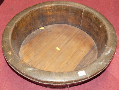 Lot 1252 - *An Eastern stained hardwood and wired...