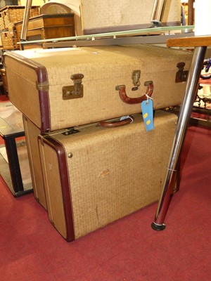 Lot 1259 - A collection of four various canvas, leather...