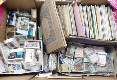 Lot 498 - An extensive collection of cigarette cards to...