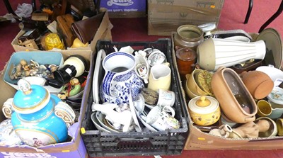 Lot 508 - A collection of ceramics to include a Sevres...