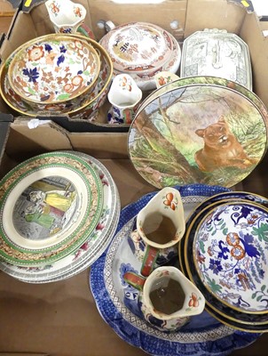 Lot 523 - A collection of ceramics to include Masons...