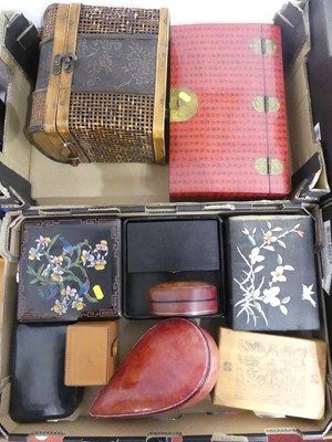 Lot 533 - A collection of boxes to include reproduction...