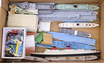 Lot 1793 - Collection of Triang Minic unboxed ships and...