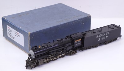 Lot 779 - KTM HO gauge brass factory built Santa Fe...