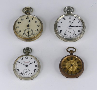 Lot 425 - A Signal Watch Company Mikado nickel cased...