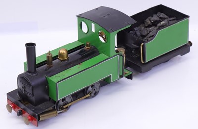 Lot 3 - Mamod live steam rebuilt SL2 loco, repainted...