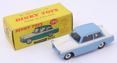 Lot 1008 - Dinky Toys No. 189 Triumph Herald comprising...