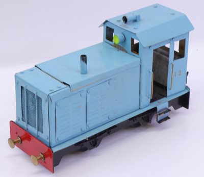 Lot 4 - G gauge Mamod Style 32mm 0-4-0 diesel loco, in...