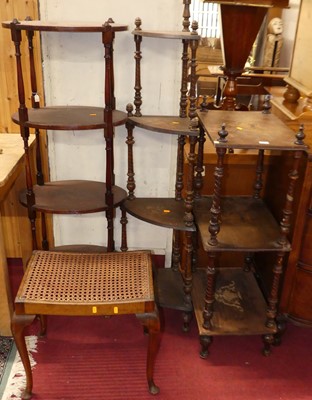 Lot 1303 - Occasional furniture, to include; two late...