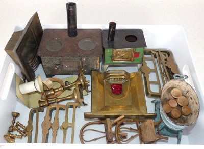 Lot 280 - A collection of doll's house furniture and...