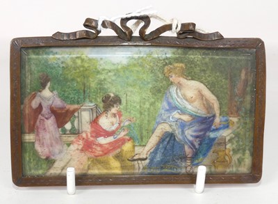 Lot 276 - Continental school, early 20th century, Three...