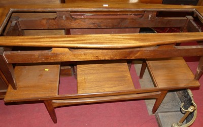 Lot 1326 - A 1960s G-Plan teak "Fresco" low two-tier...