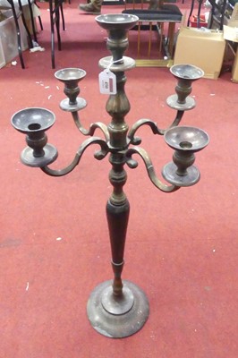 Lot 450 - A contemporary metal floor standing four...