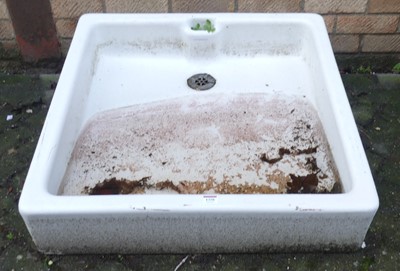 Lot 1350 - A large Twyfords glazed stoneware shallow...