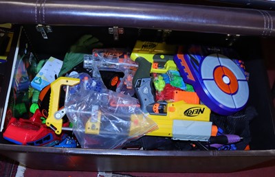 Lot 596 - A collection of childrens Nerf Guns and others...