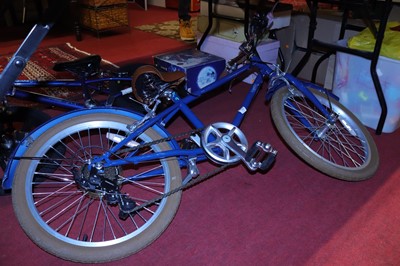 Lot 570 - A childrens bike by Bobbin